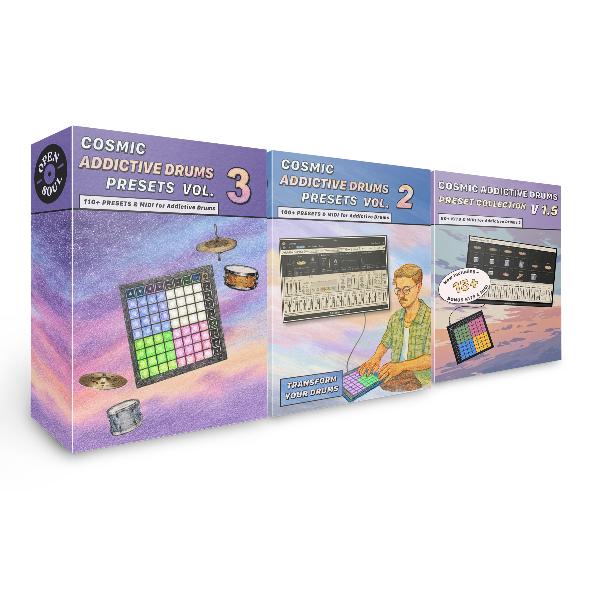 Cosmic AD2 Presets Trilogy