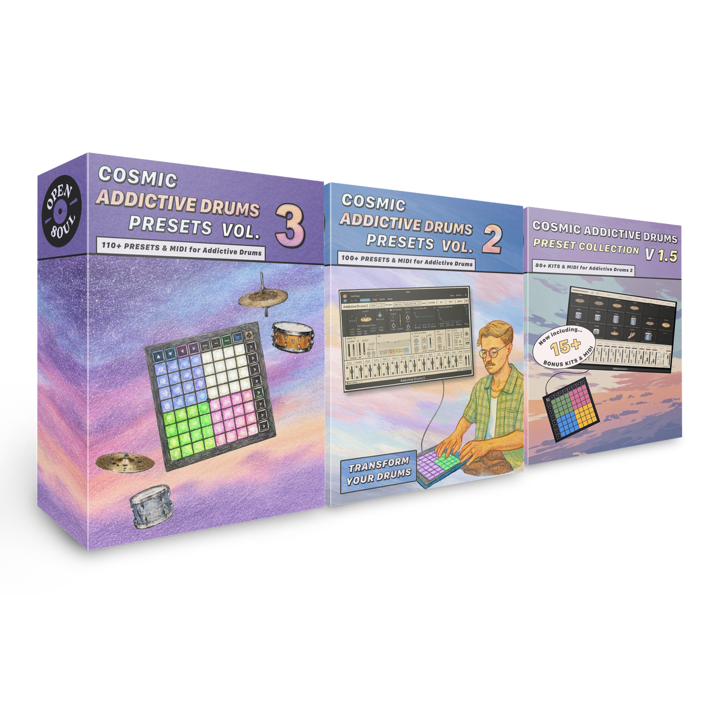 Cosmic Addictive Drums Presets, Vol. 3