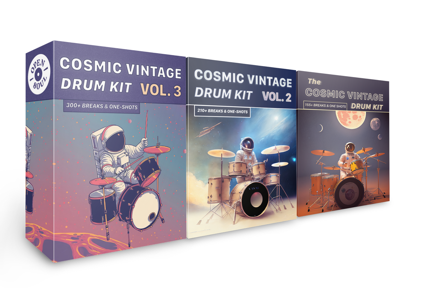 Cosmic Vintage Drums: The Complete Trilogy