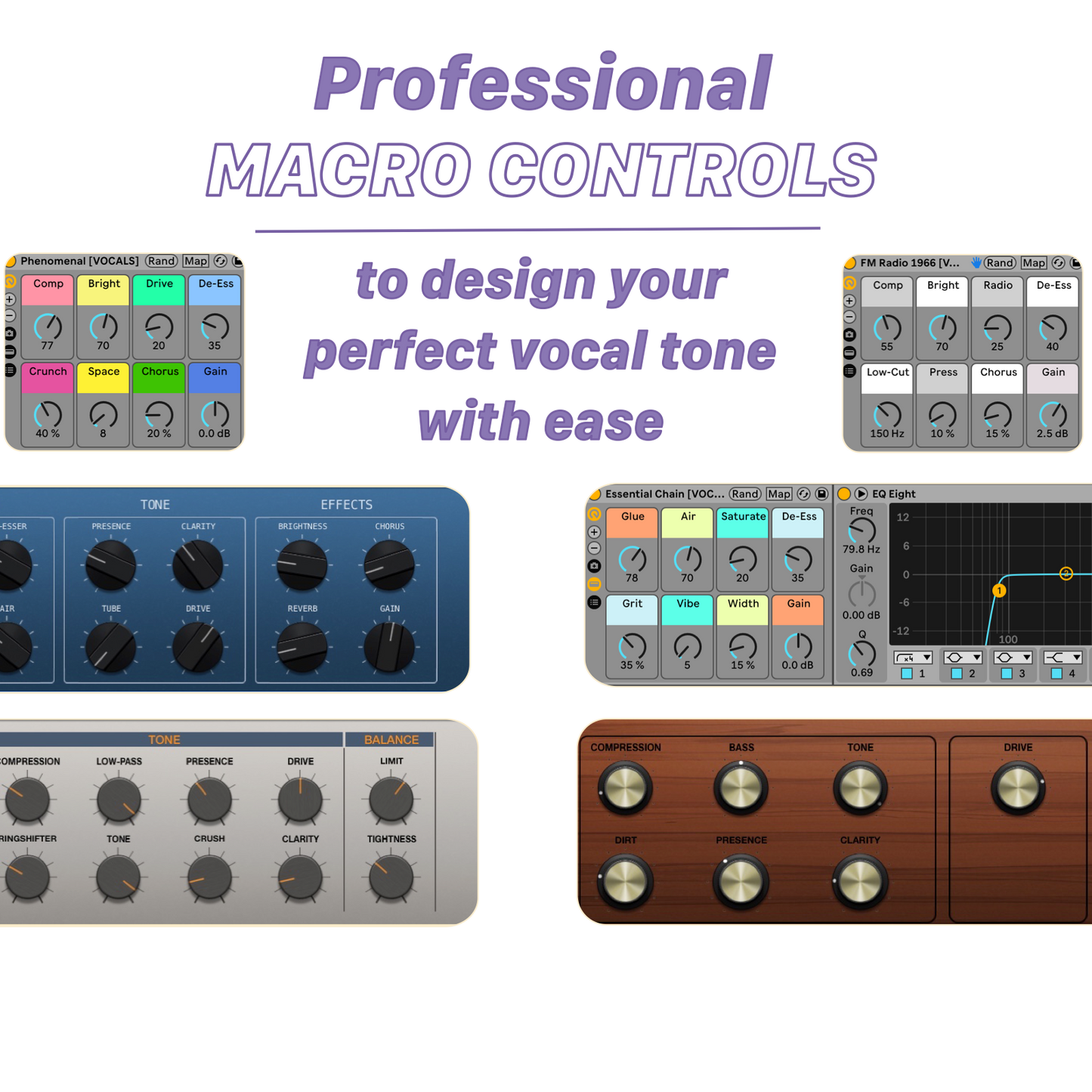 Vocal Chain Presets: The Essential Collection